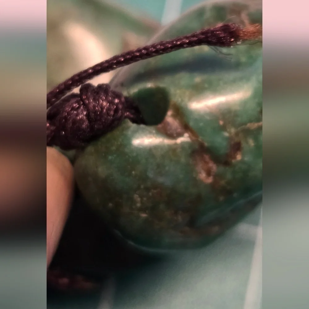 Real Unique Turquoise Chunky Necklace